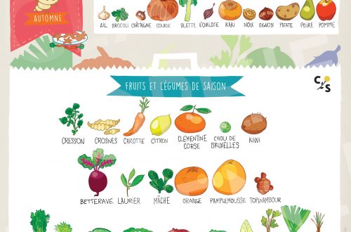 fruits et légumes de décembre