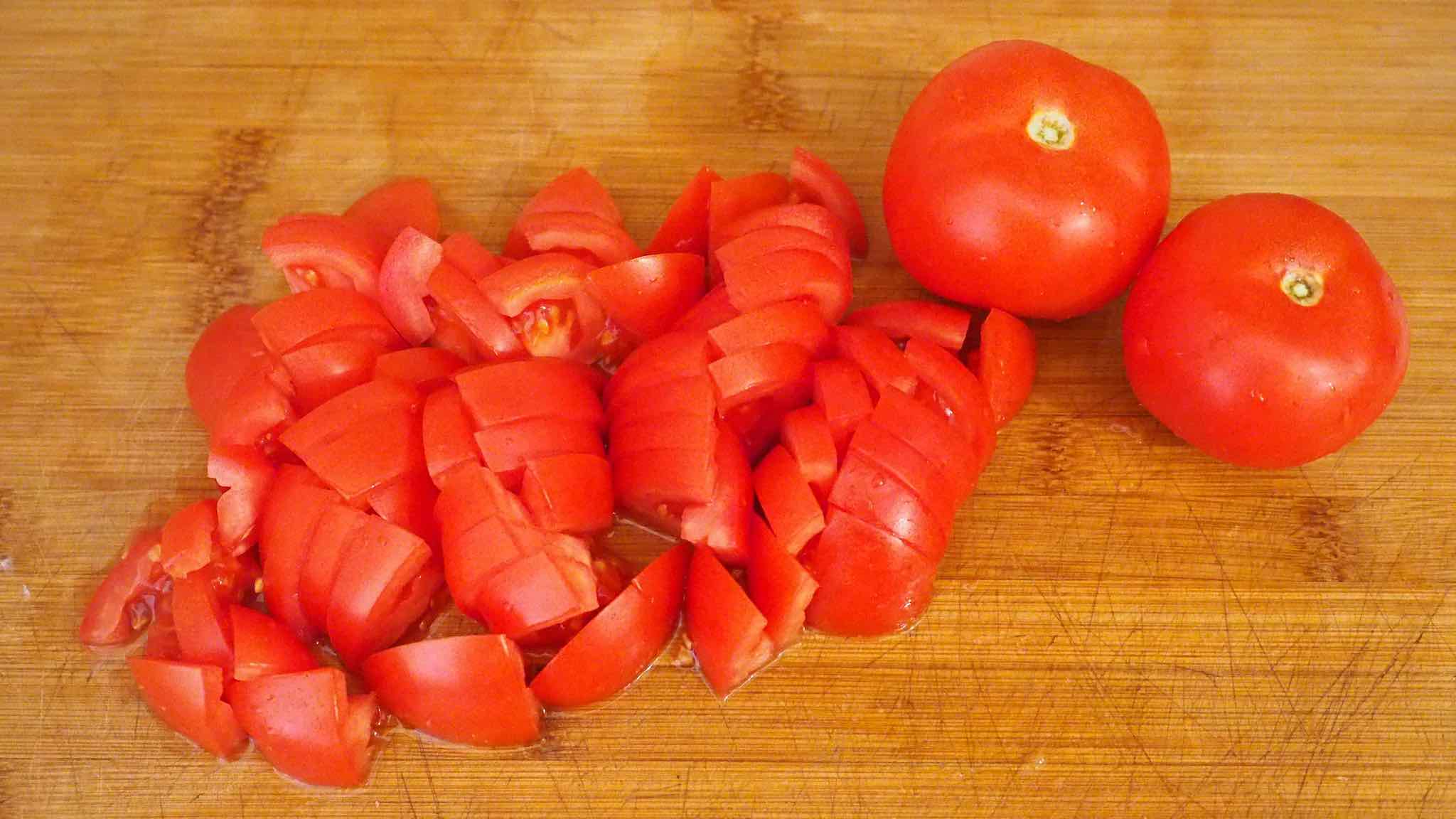 Couper les tomates