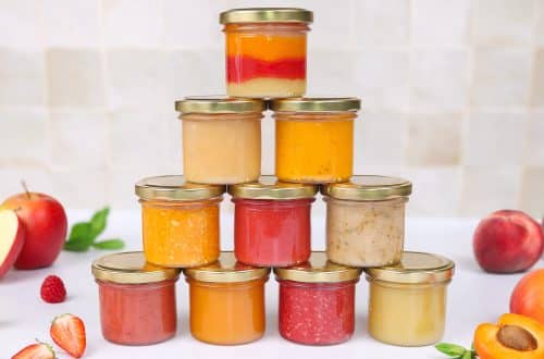 Batch cooking compotes d'été H