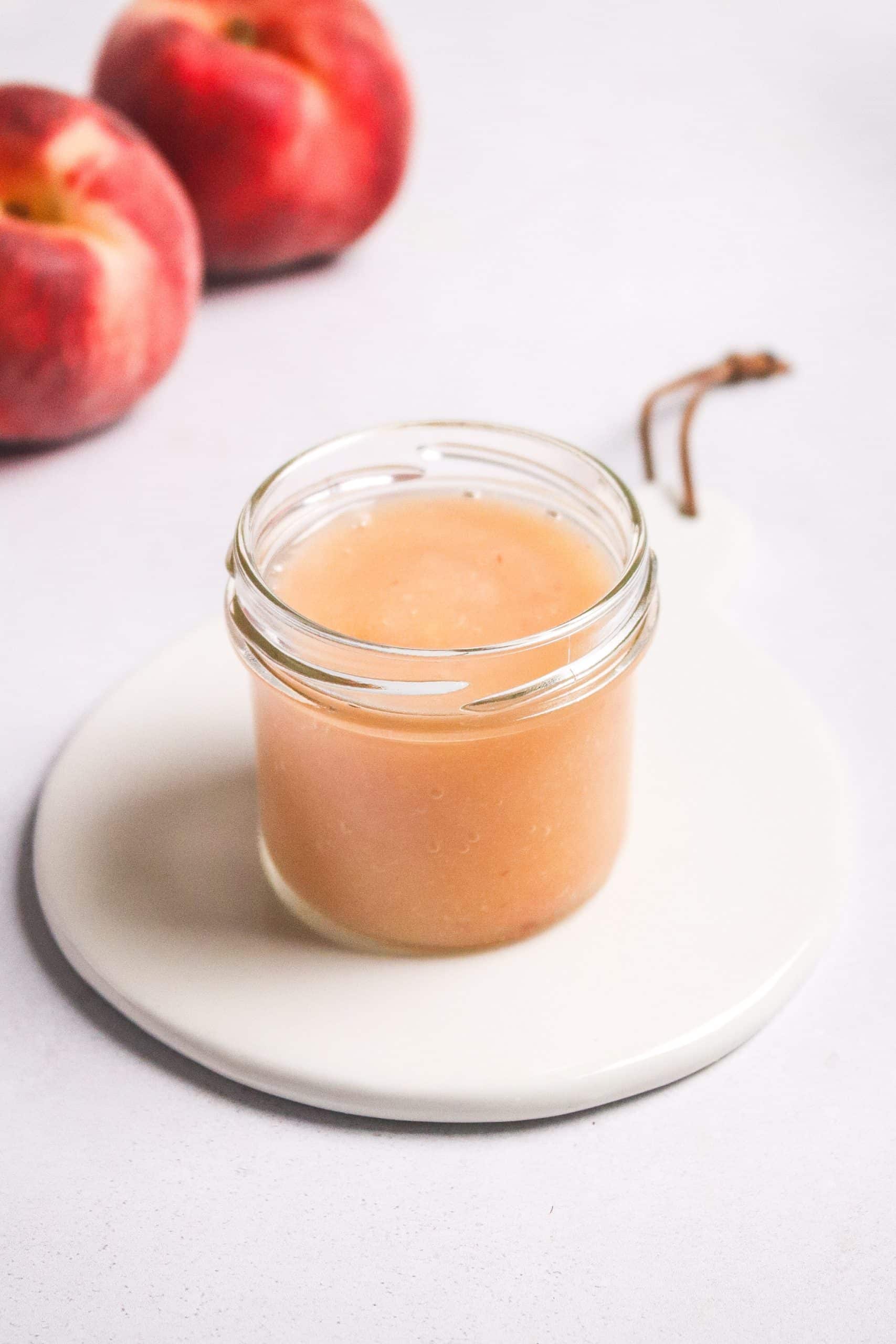 Compote de pêches