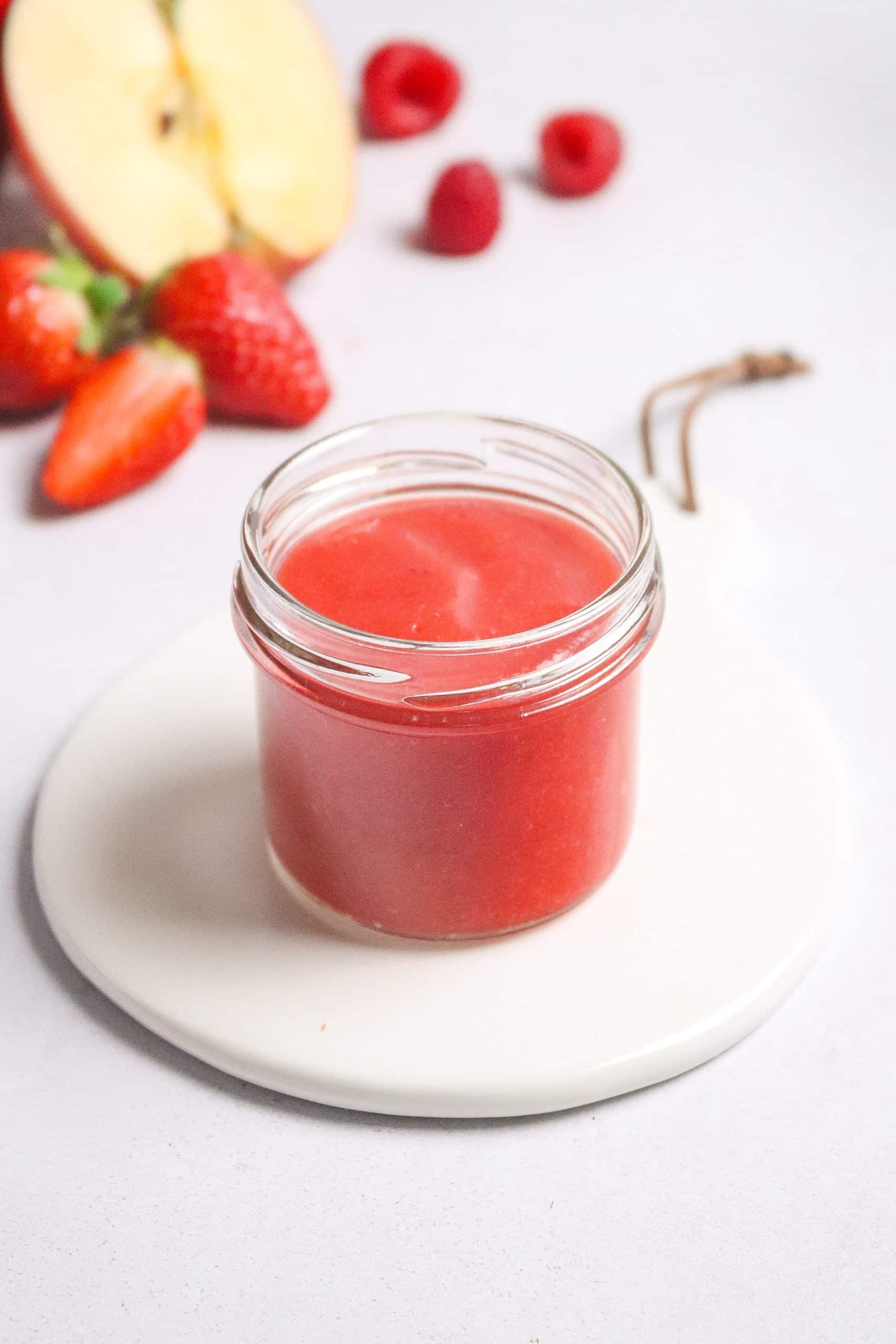 Compote de fruits rouges