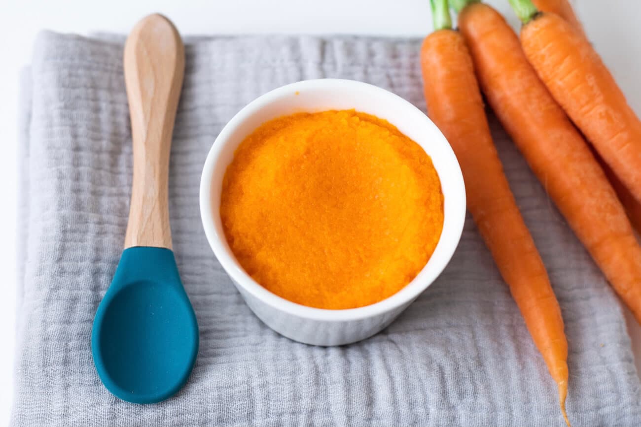 La carotte, à cuisiner dès les 4/6 mois de votre bébé - Programme Malin