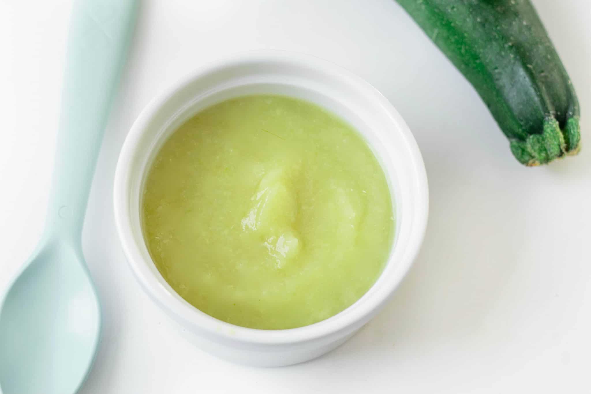 Ma première purée de courgette (pour bébé dès 46 mois) Cuisinez pour