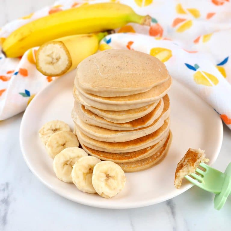 Pancakes à La Banane Sans Oeufs Cuisinez Pour Bébé