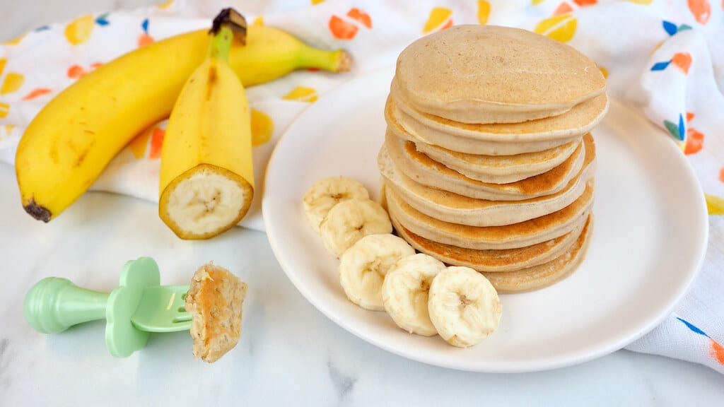 pancakes banane bebe
