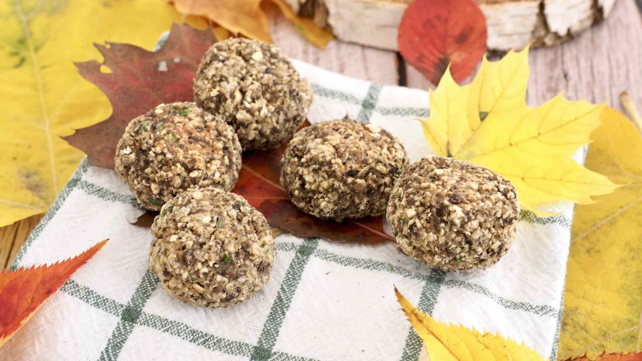 Boulettes d’avoine aux champignons