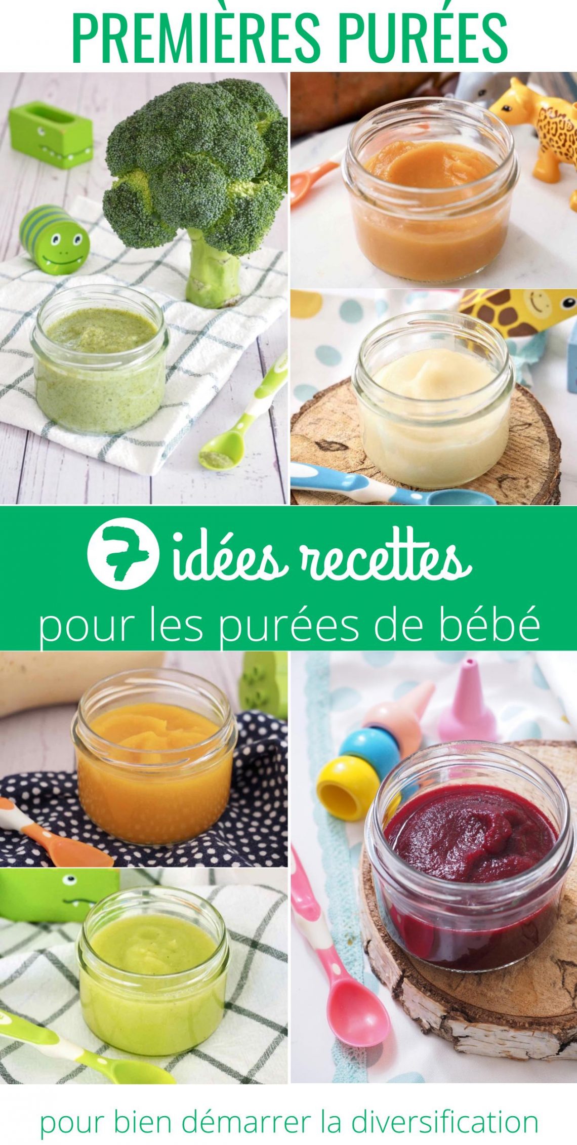 Première purée de bébé 7 idées recettes Cuisinez pour bébé