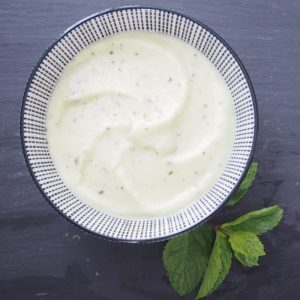 veloute courgettes menthe bebe