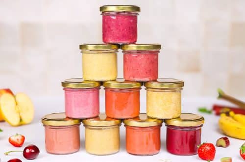 Batch cooking compotes de printemps H