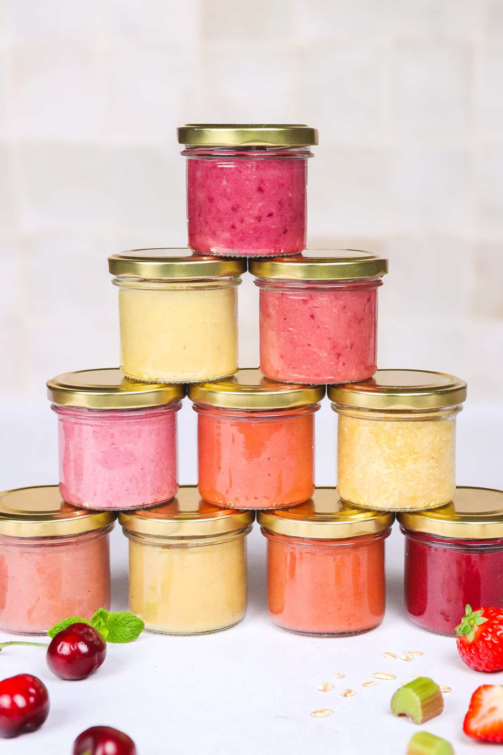 Batch Cooking - Compotes de printemps