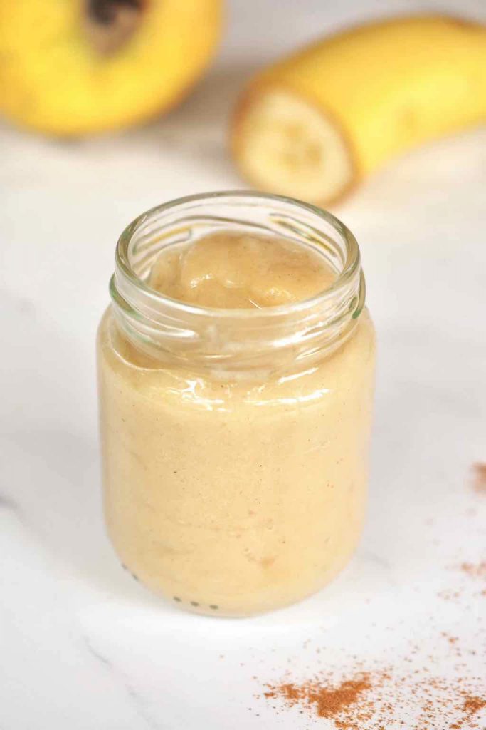 Compote pomme banane et cannelle - Cuisinez pour bébé