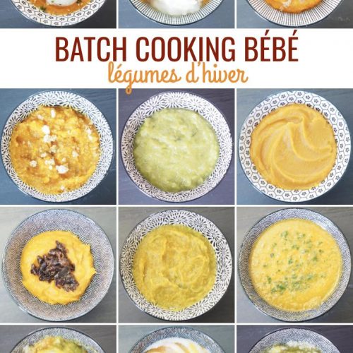 Batch Cooking Pour Bebe Legumes D Hiver Cuisinez Pour Bebe