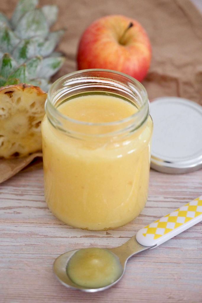 Compote à l'ananas Cuisinez pour bébé