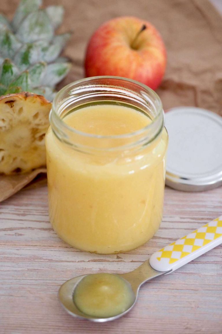 Compote à l'ananas Cuisinez pour bébé