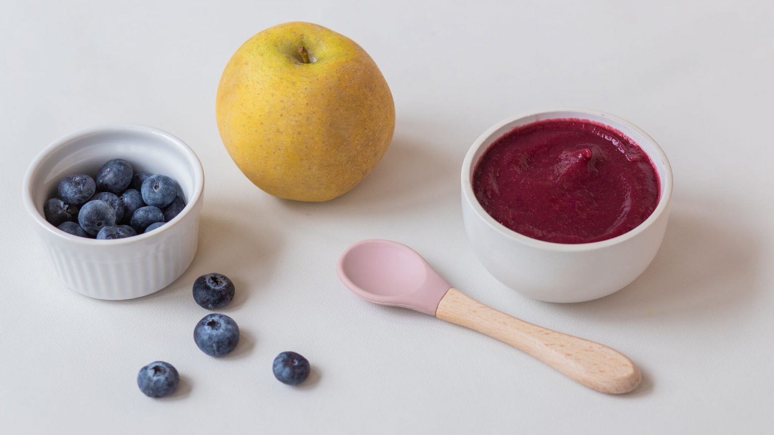 Compote de myrtilles Cuisinez pour bébé