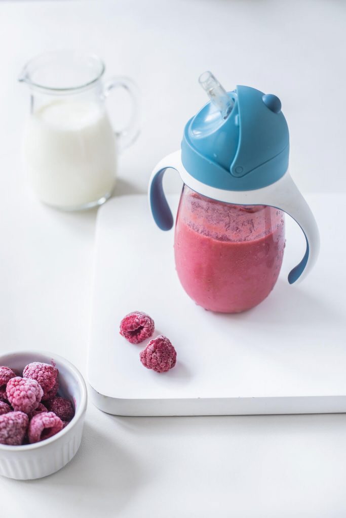Milkshake a la framboise