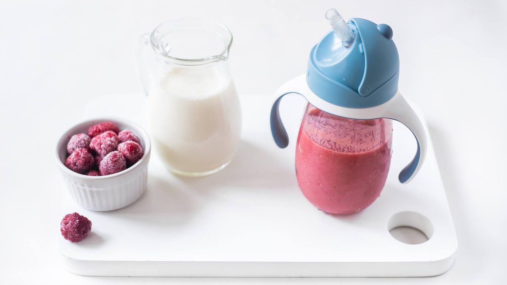 Milkshake a la framboise