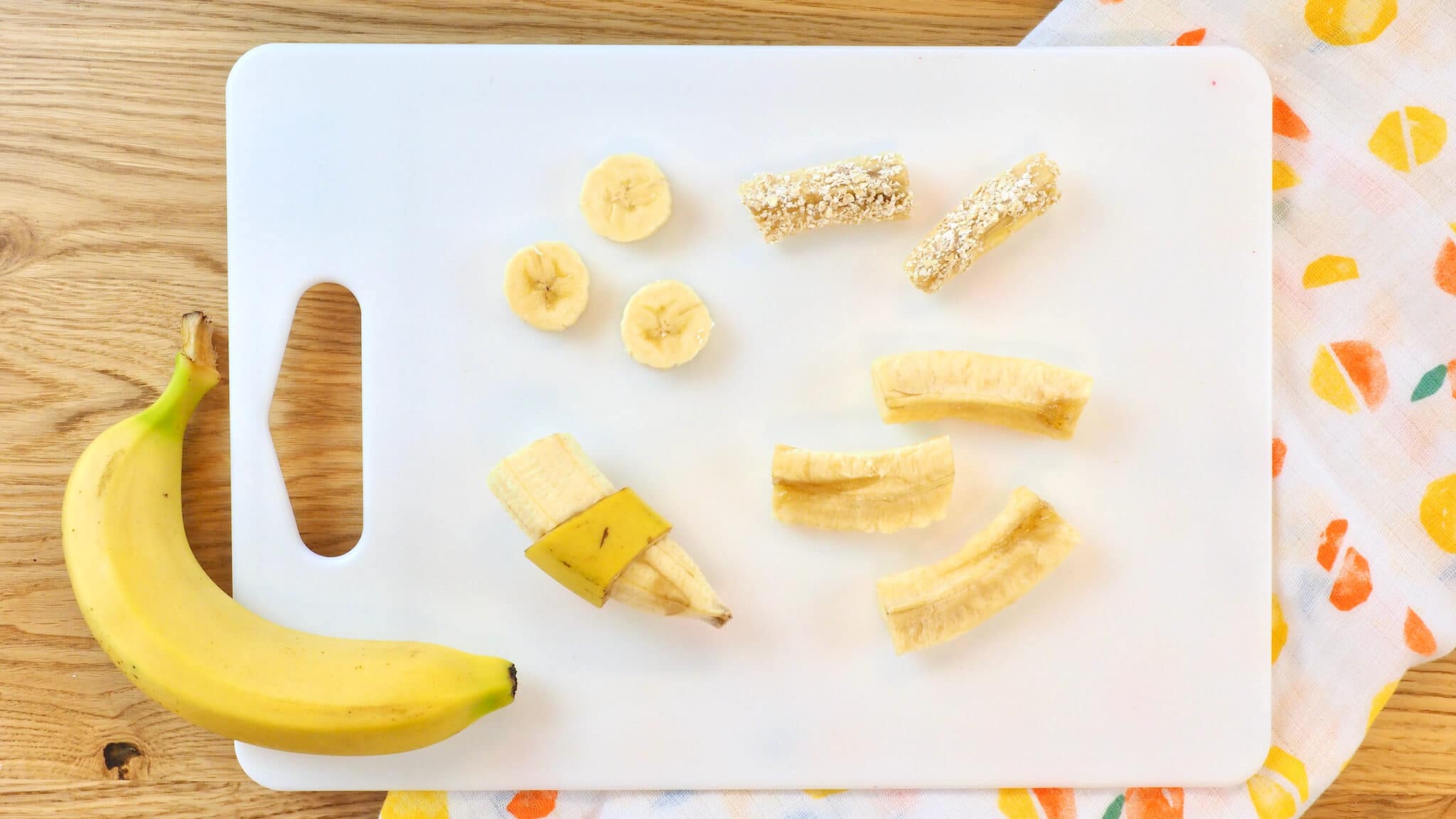 Biscuits banane & beurre de cacahuètes - DME Bébé