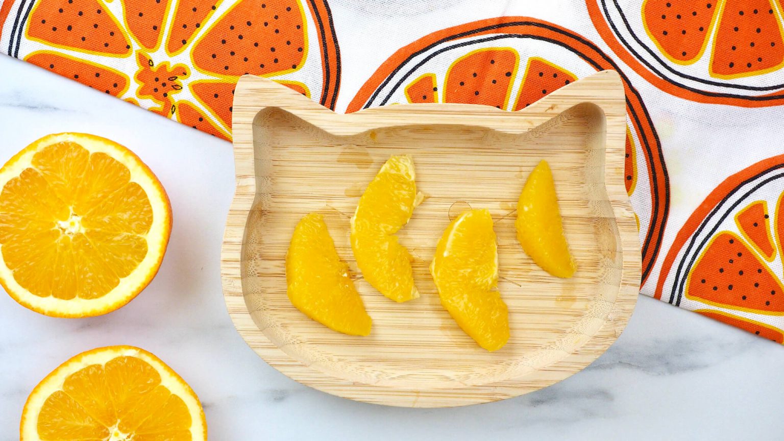 Suprêmes d'orange Cuisinez pour bébé