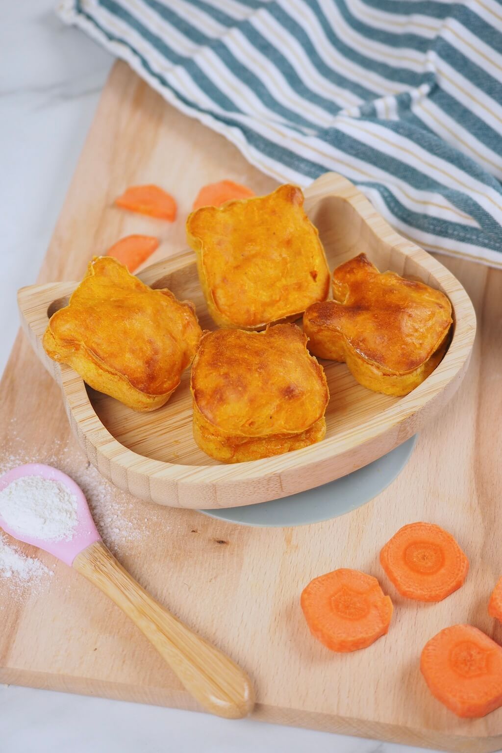 Muffins à la carotte