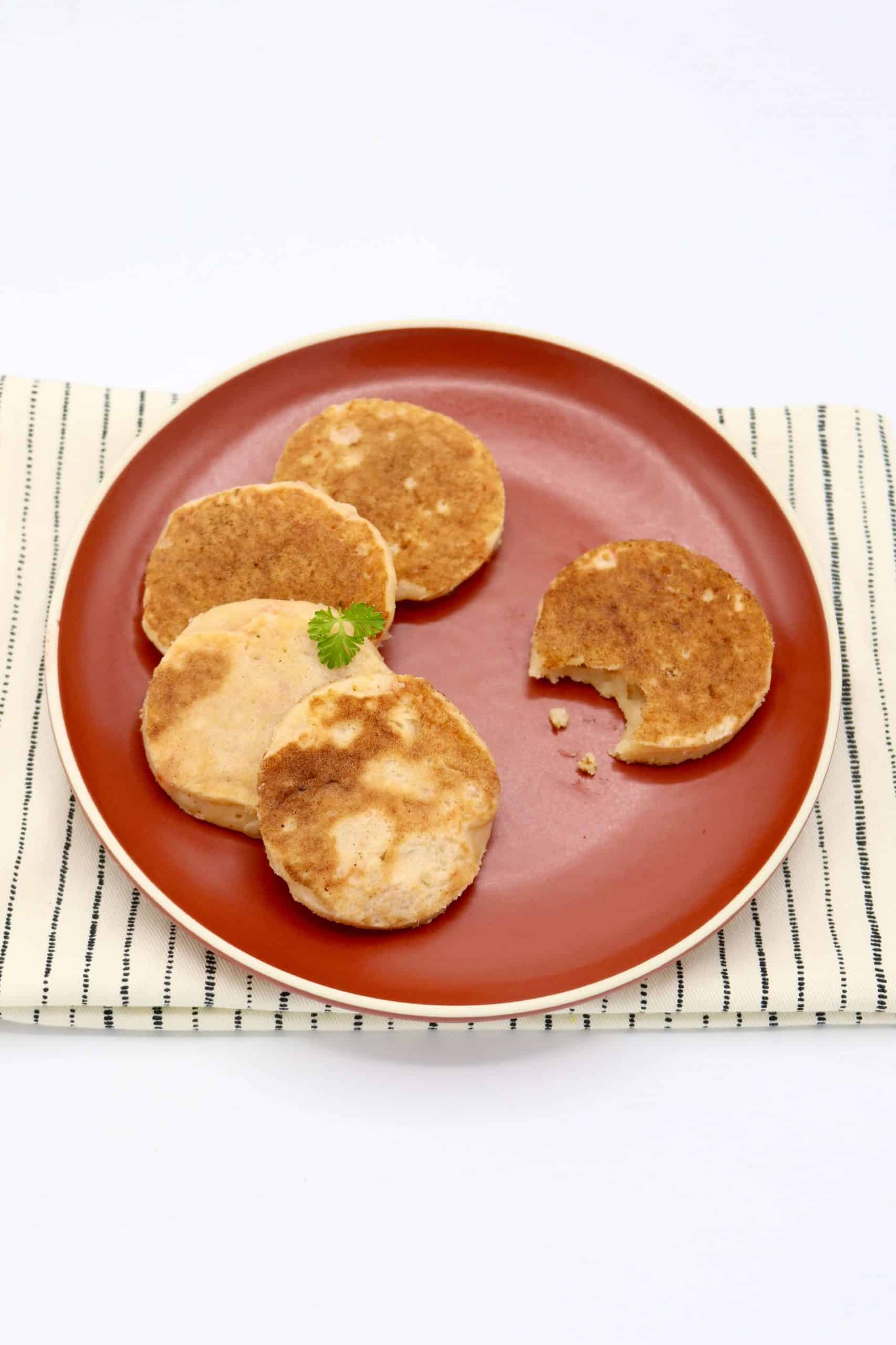 Pancakes sucrés-salés aux poires et navets