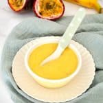 Compote de banane et fruit de la passion - Cuisinez pour bébé