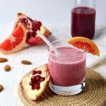 Smoothie grenade pamplemousse aux amandes - Cuisinez pour bébé