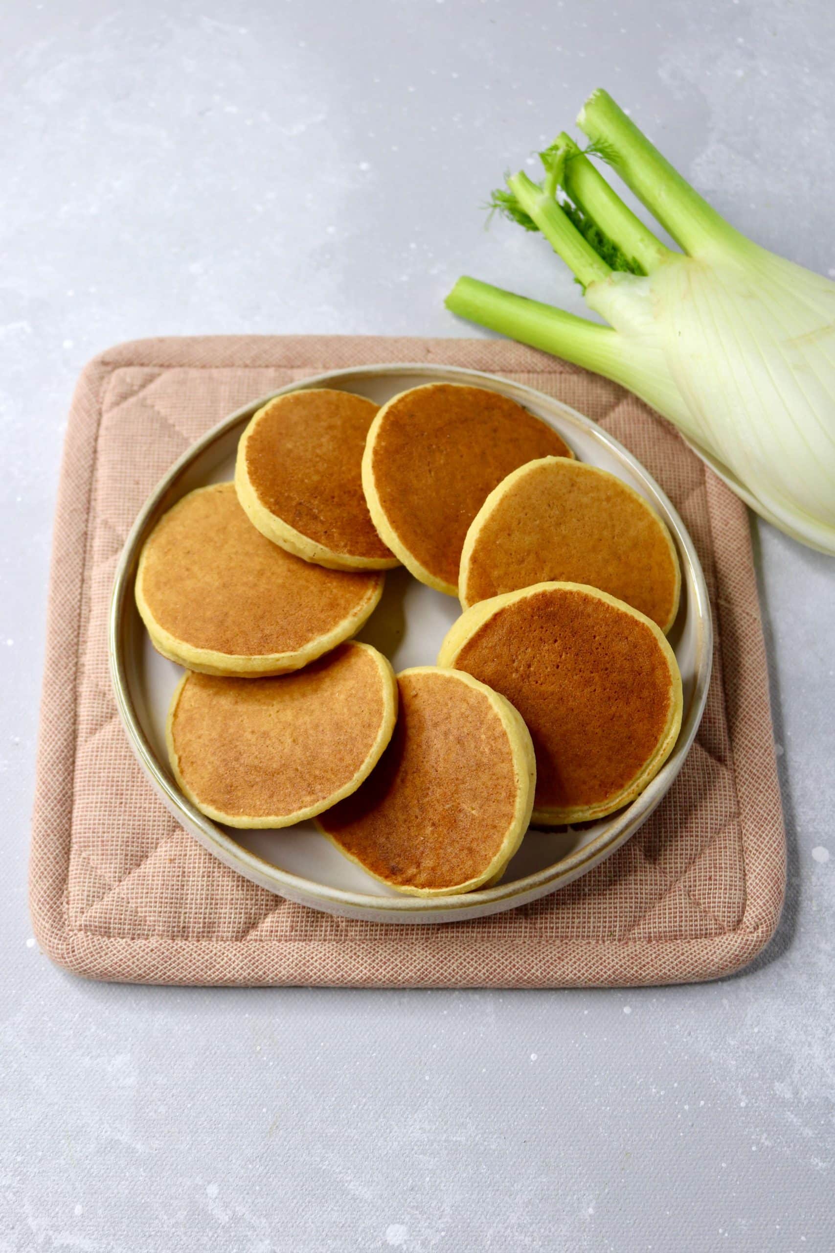 Pancakes pomme fenouil