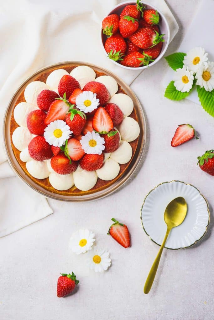 Tarte aux fraises revisitée