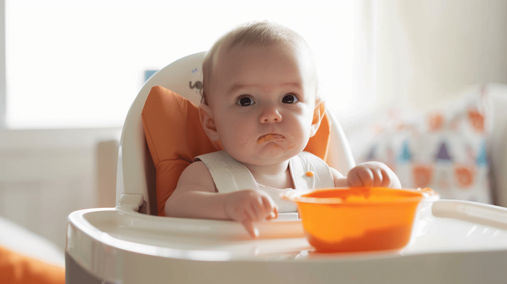 bebe ne mange pas