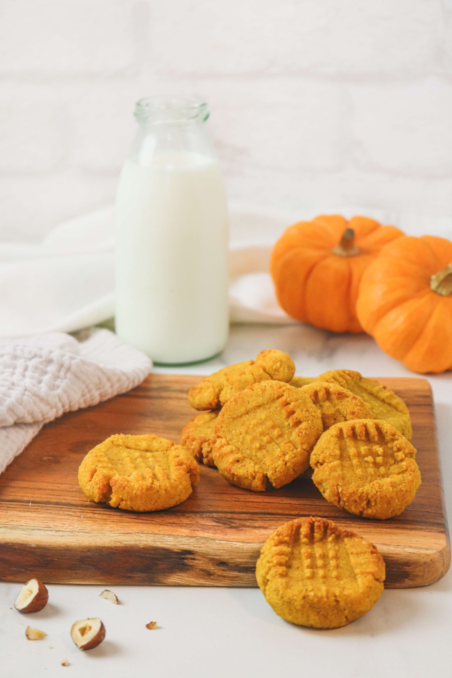 Pumpkin biscuits