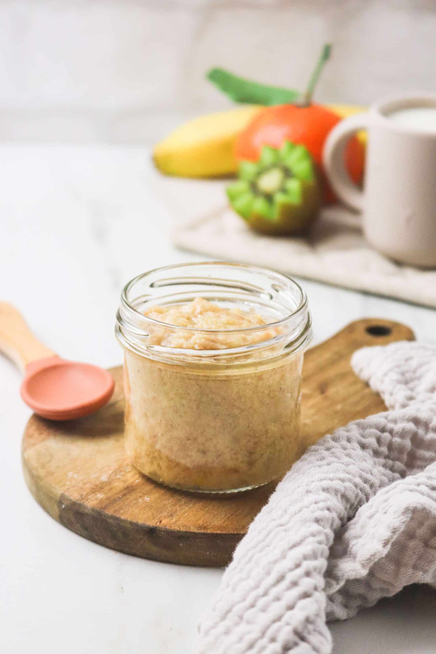 Compote banane pomme orange - Cuisinez pour bébé