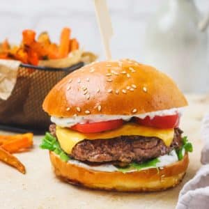 Burger frites (pour bébé et toute la famille)