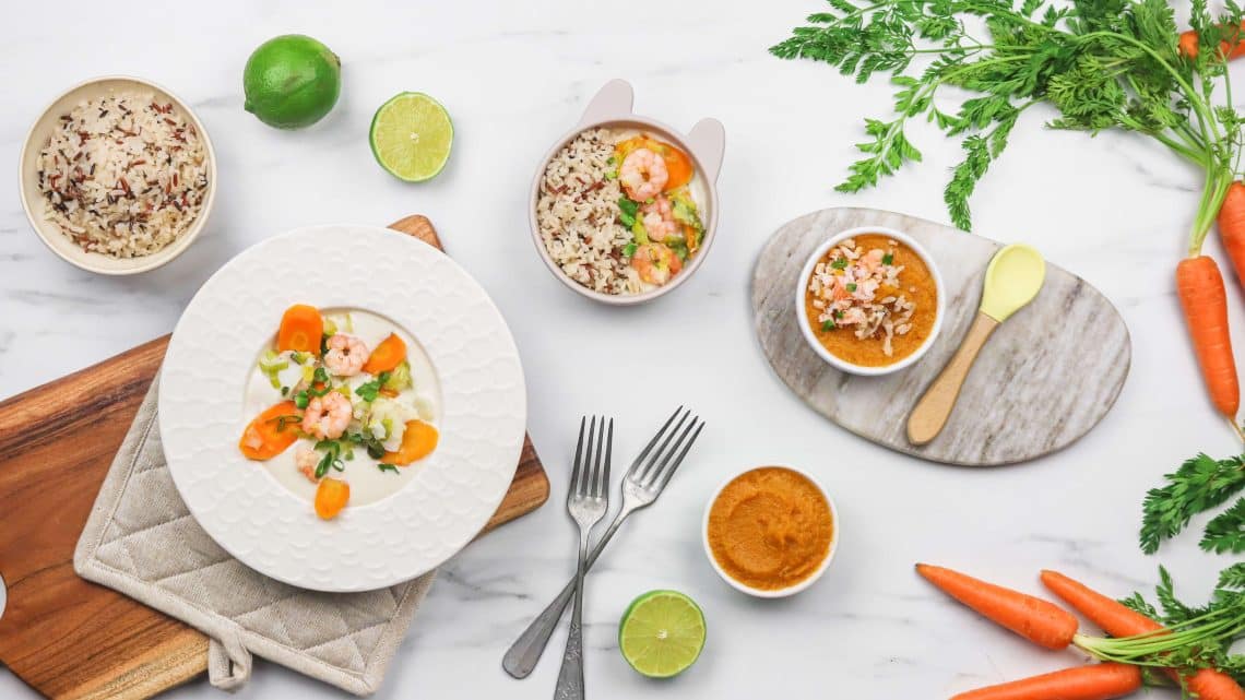 Blanquette de poisson au lait de coco H