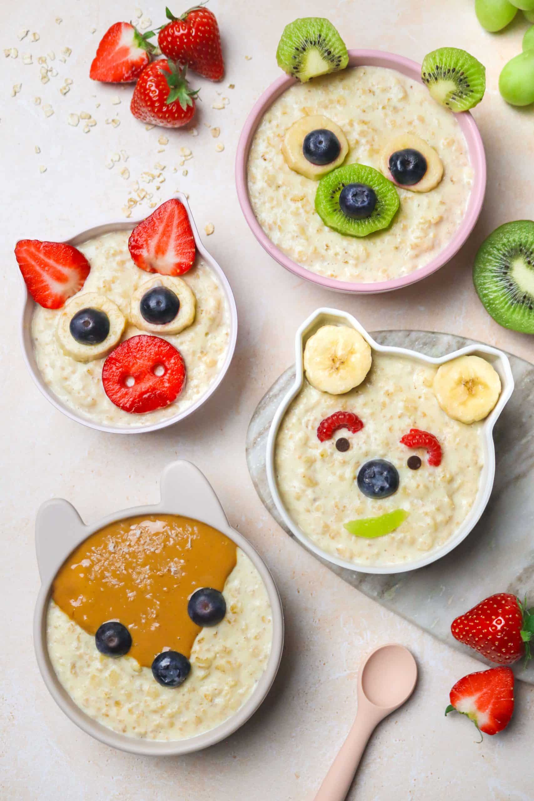 Porridge à la compote