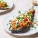 Aubergines farcies aux lentilles et boulgour H