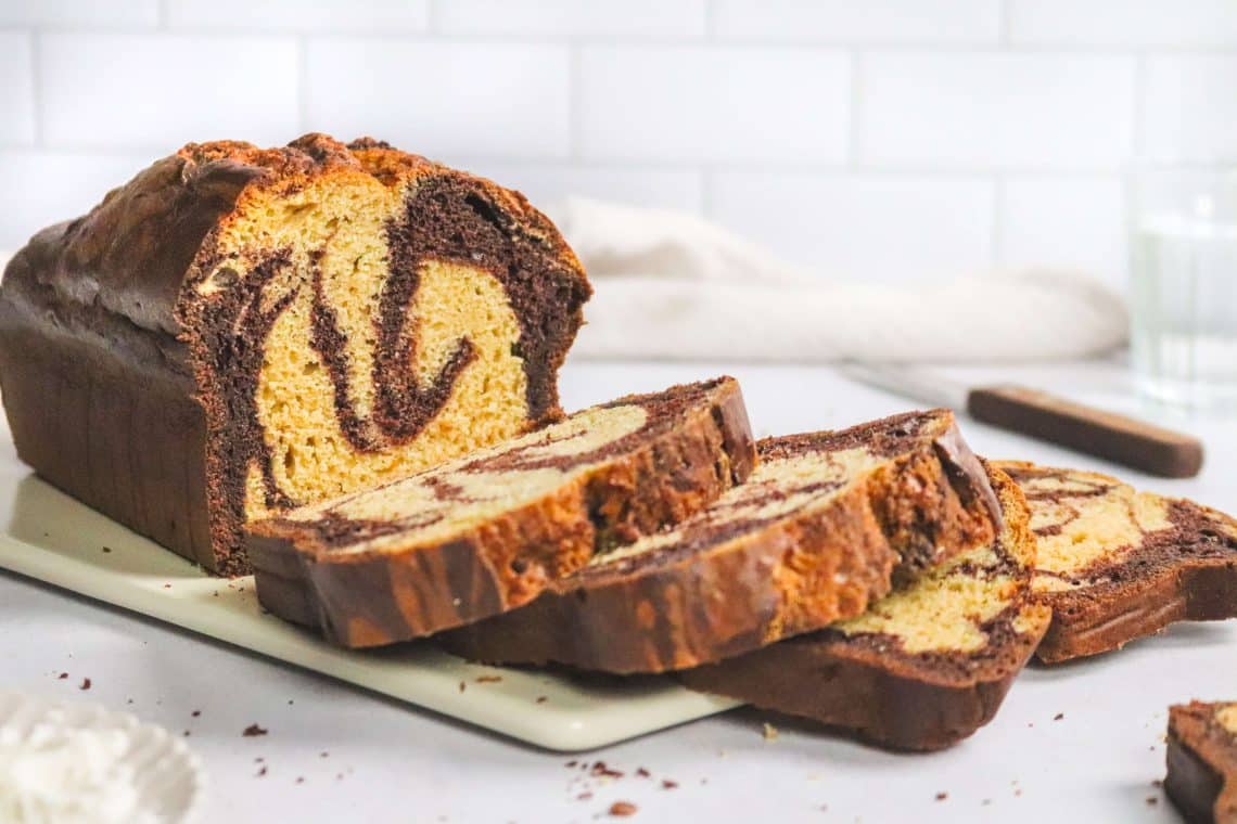 Cake marbré allégé H