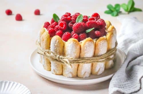 Charlotte aux framboises H