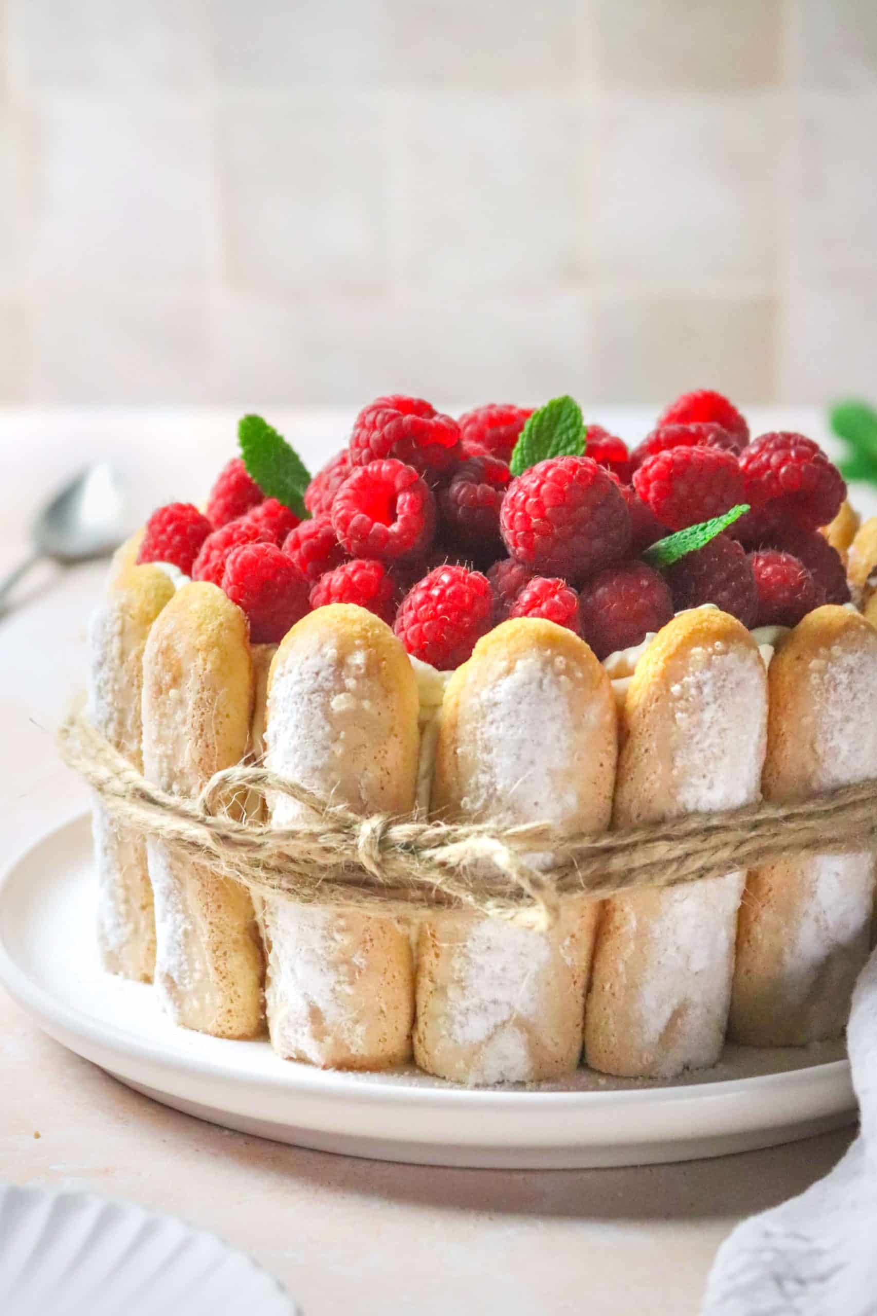 Charlotte aux framboises