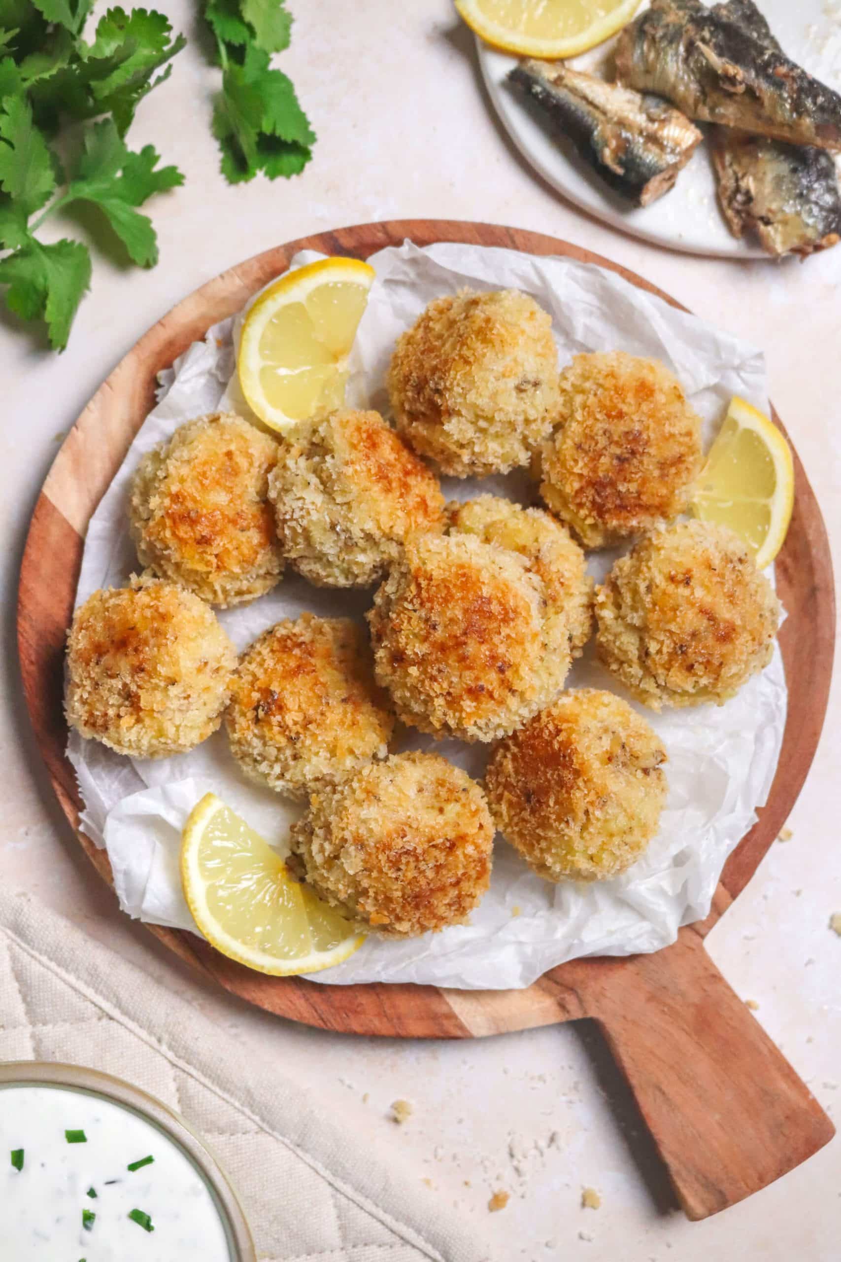 Croquettes pommes de terre sardines