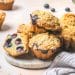 Muffins aux myrtilles H