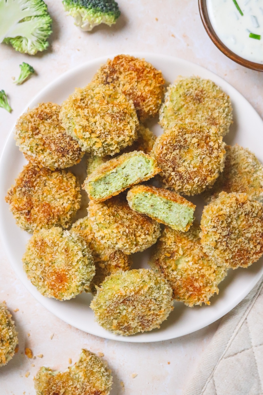 Nuggets aux légumes verts