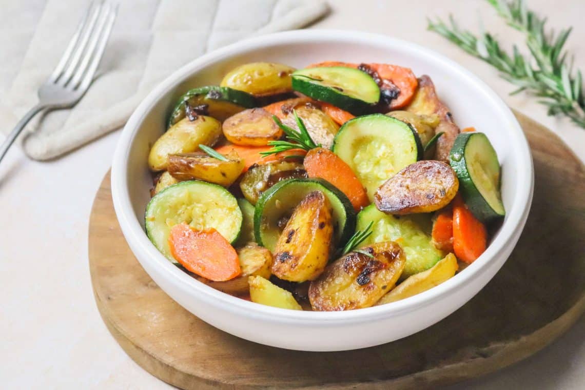Poêlée de légumes et pommes de terre H