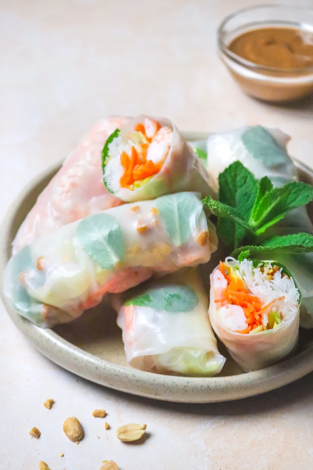 Rouleaux de printemps aux crevettes
