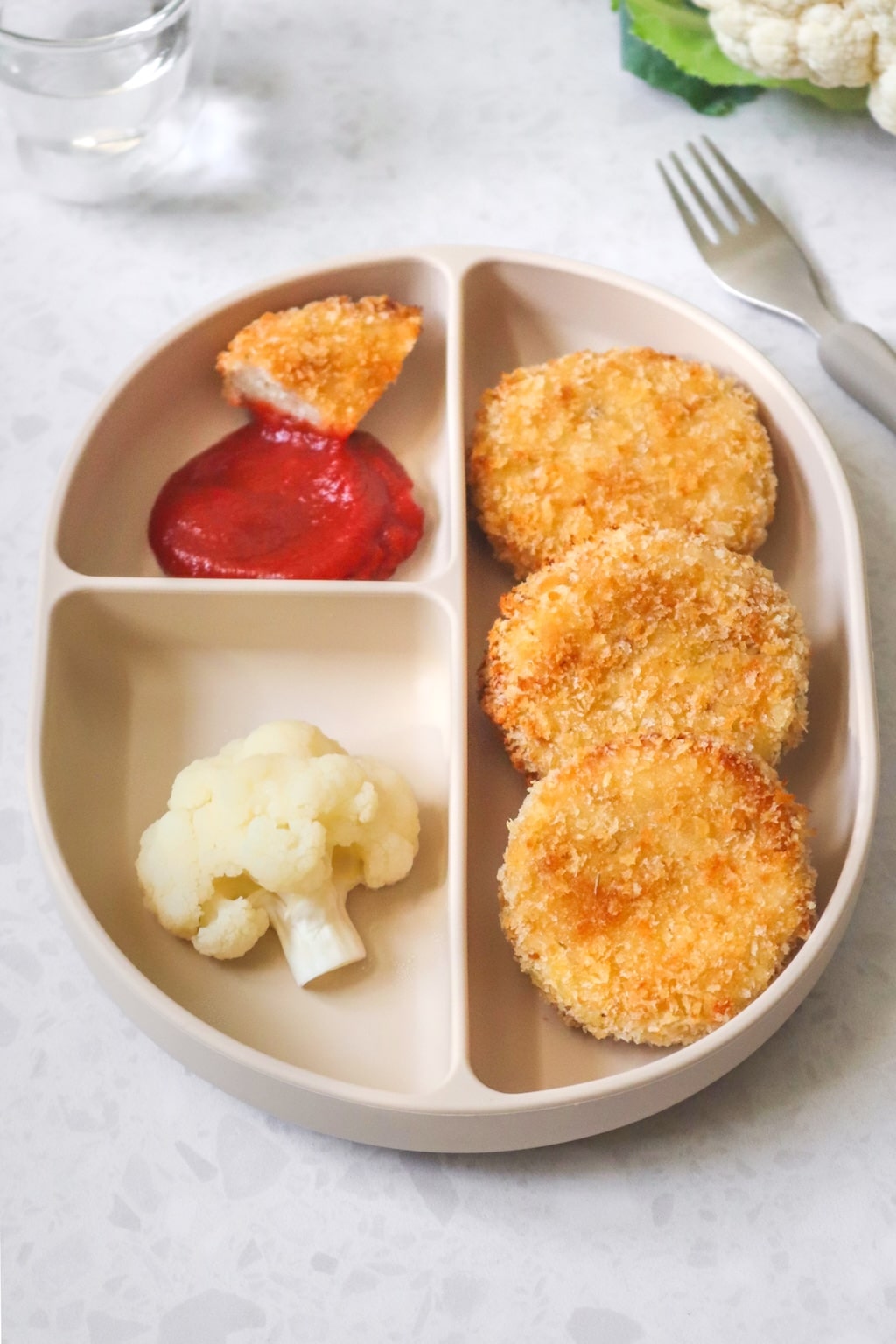 Toast chou-fleur croustillant Toast chou-fleur croustillant