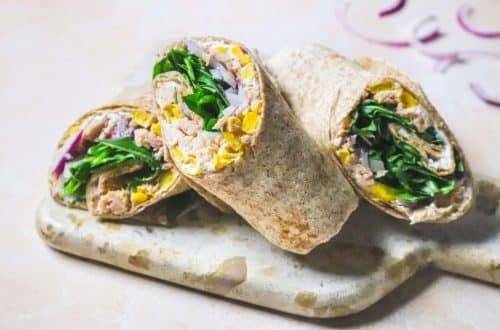 Wraps maïs, thon et fromage frais H