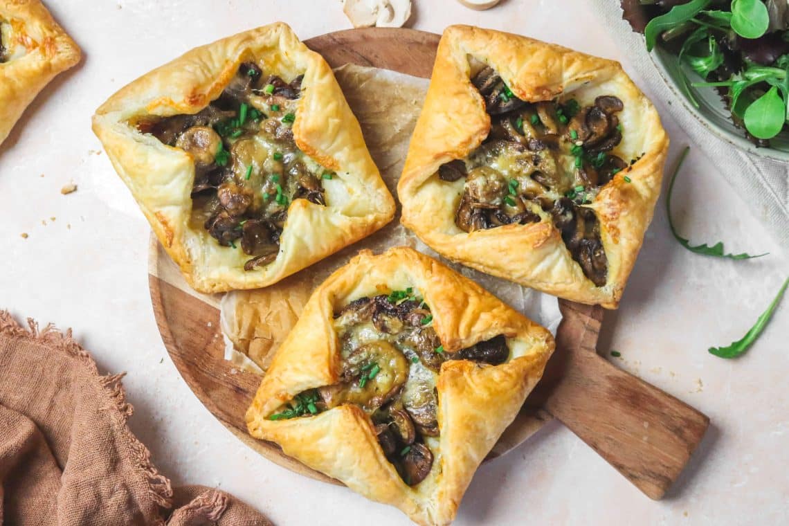 Feuilletés aux champignons H