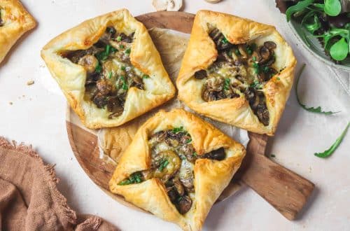 Feuilletés aux champignons H