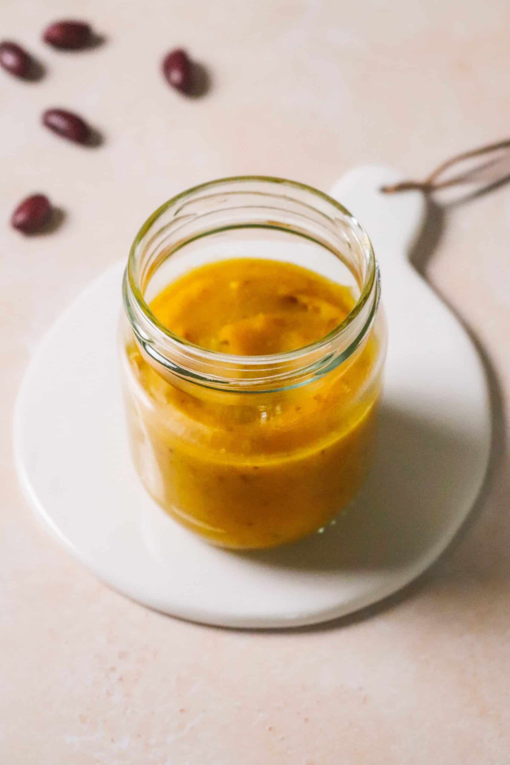 Purée de potimarron à la semoule fine et haricots rouges