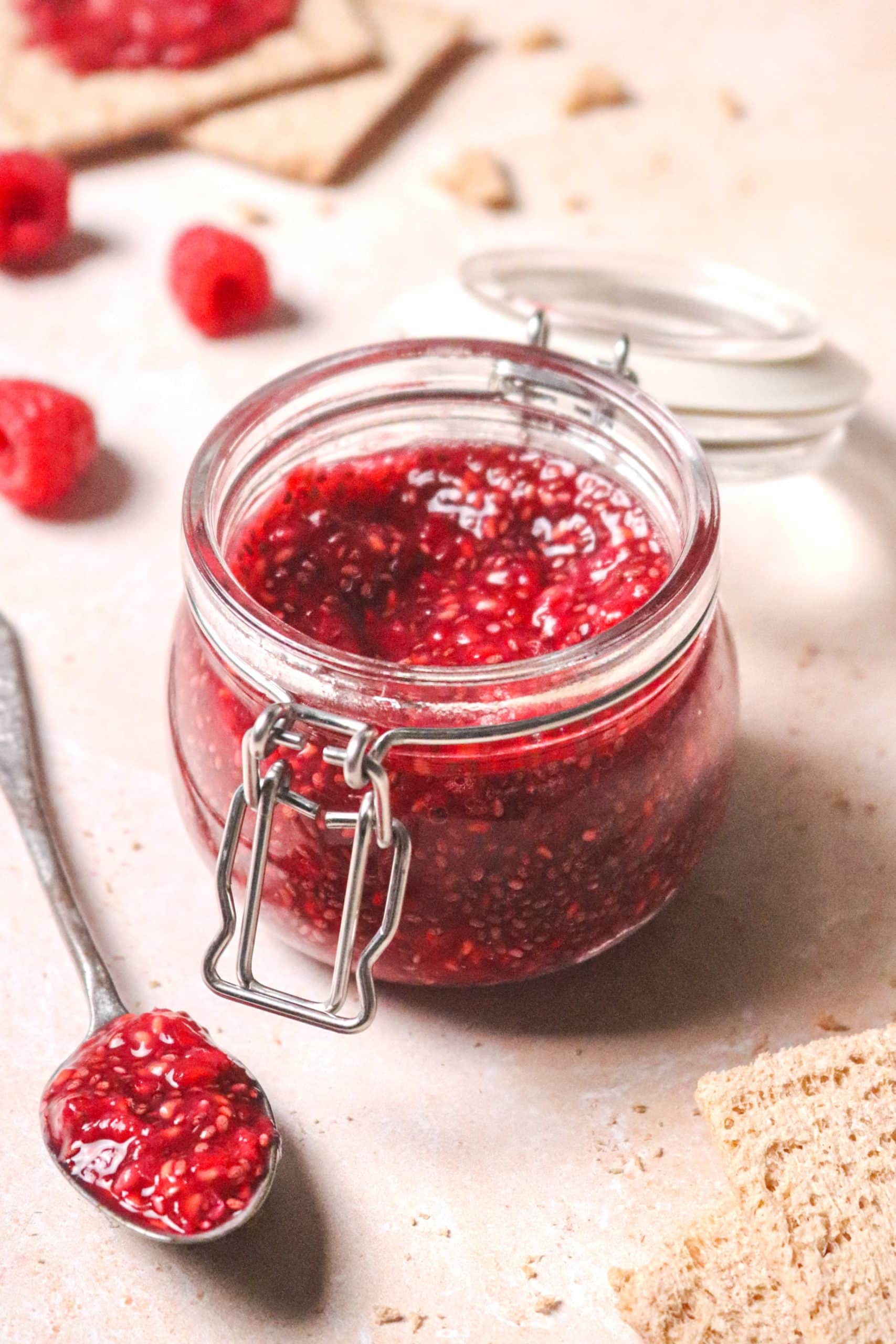 Crufiture de framboises